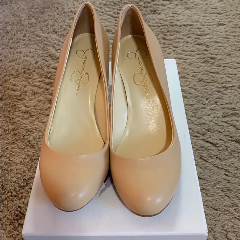 Tan Wedges